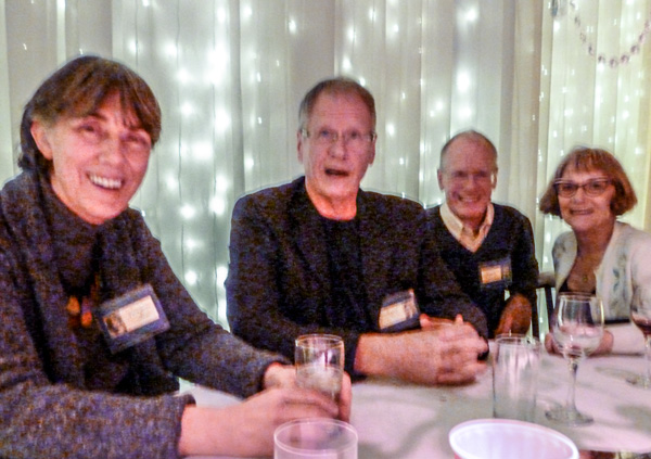 Veronica Hess, David Rayside, Ron Rayside, and Kathy Tweedie